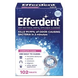 Efferdent Retainer Cleaning Tablets